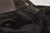 Authentic FENDI Vintage Zucca Shoulder Tote Bag Purse Nylon Leather Brown 7809I