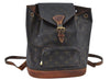 Authentic Louis Vuitton Monogram Montsouris MM Backpack M51136 LV 7810H