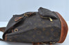 Authentic Louis Vuitton Monogram Montsouris MM Backpack M51136 LV 7810H