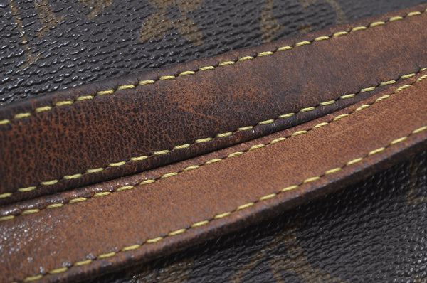 Authentic Louis Vuitton Monogram Montsouris MM Backpack M51136 LV 7810H