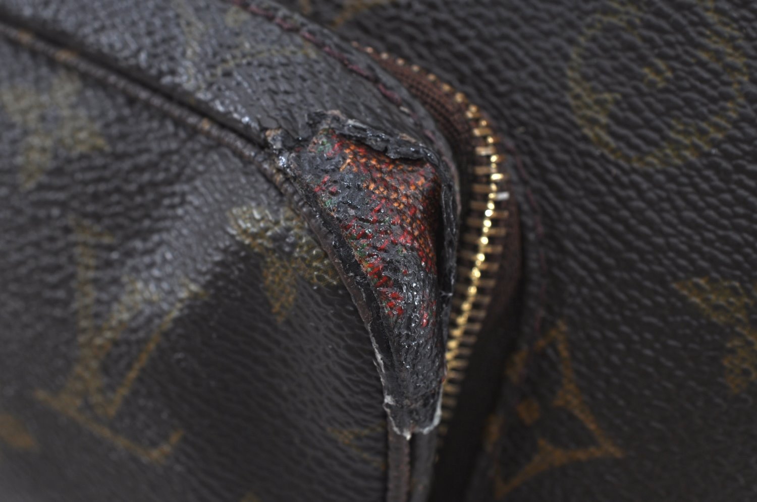 Authentic Louis Vuitton Monogram Montsouris MM Backpack M51136 LV 7810H