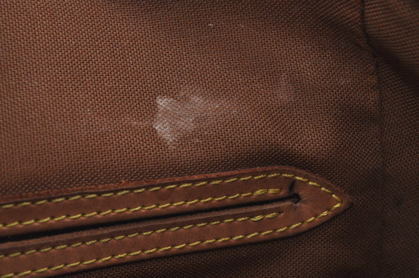 Authentic Louis Vuitton Monogram Montsouris MM Backpack M51136 LV 7810H