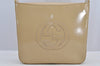 Authentic GUCCI SOHO Vintage Shoulder Bag Purse Enamel White Junk 7810I