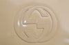 Authentic GUCCI SOHO Vintage Shoulder Bag Purse Enamel White Junk 7810I
