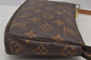 Authentic Louis Vuitton Monogram Pochette Accessoires Shoulder Cross Pouch 7810J