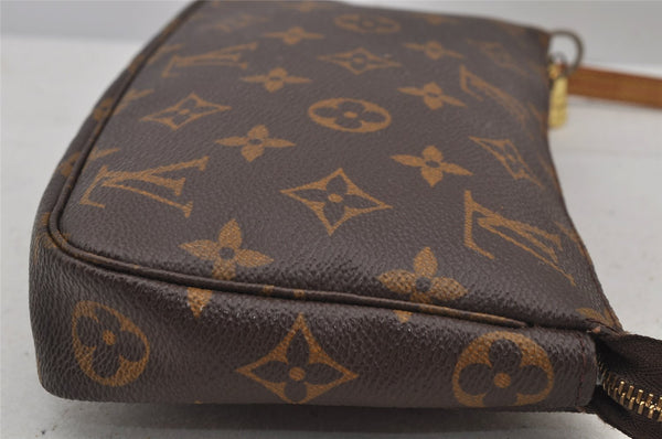 Authentic Louis Vuitton Monogram Pochette Accessoires Shoulder Cross Pouch 7810J