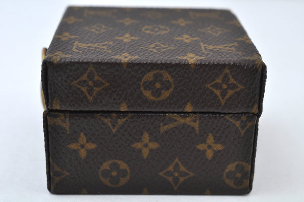 Authentic Louis Vuitton Monogram Eccrine Declaration M21010 Jewelry Case 7814I