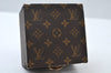 Authentic Louis Vuitton Monogram Eccrine Declaration M21010 Jewelry Case 7814I