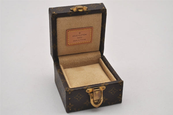 Authentic Louis Vuitton Monogram Eccrine Declaration M21010 Jewelry Case 7814I