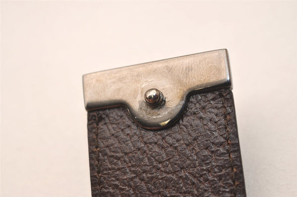 Authentic GUCCI 6 Hooks Key Case Holder GG Canvas Leather 118101 Brown 7814J