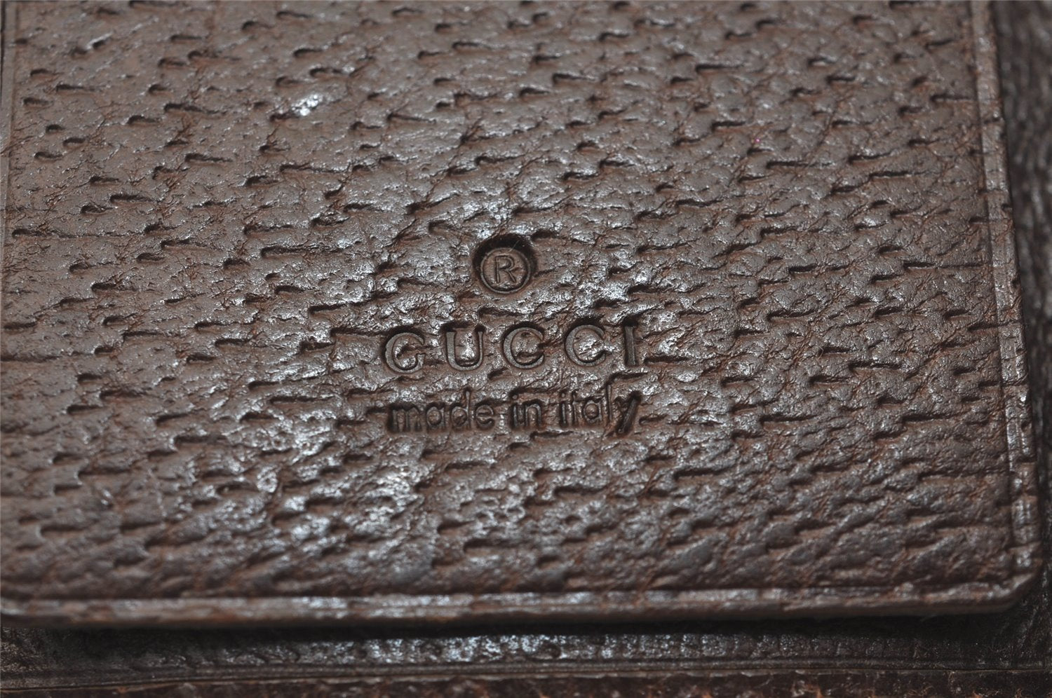 Authentic GUCCI 6 Hooks Key Case Holder GG Canvas Leather 118101 Brown 7814J