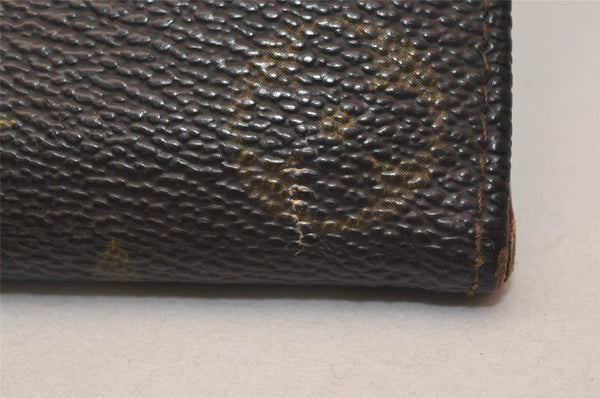 Authentic Louis Vuitton Monogram Porte Monnaie Billets Wallet M61660 LV 7815J