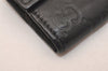 Authentic GUCCI Guccissima Heart 6 Key Case Holder GG Leather 203551 Black 7816J