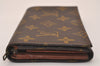 Authentic Louis Vuitton Porte Monnaie Billets Tresor Wallet Old Model Junk 7817J