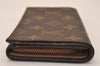 Authentic Louis Vuitton Porte Monnaie Billets Tresor Wallet Old Model Junk 7817J