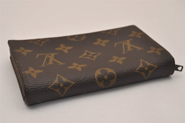 Authentic Louis Vuitton Porte Monnaie Billets Tresor Wallet Old Model Junk 7817J