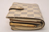 Authentic Louis Vuitton Damier Azur Portefeuille Viennois Wallet N61676 LV 7818J