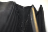 Authentic FENDI Peeka Boo Long Wallet Purse Leather Black 7819J