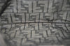 Authentic FENDI Zucca Clutch Hand Bag Purse Nylon Leather Brown Black 7820I