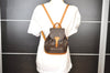 Authentic Louis Vuitton Monogram Montsouris PM Backpack M51137 LV 7821I