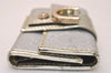Authentic GUCCI Abbey 6 Hooks Key Case Holder GG Canvas Leather Silver 7821J