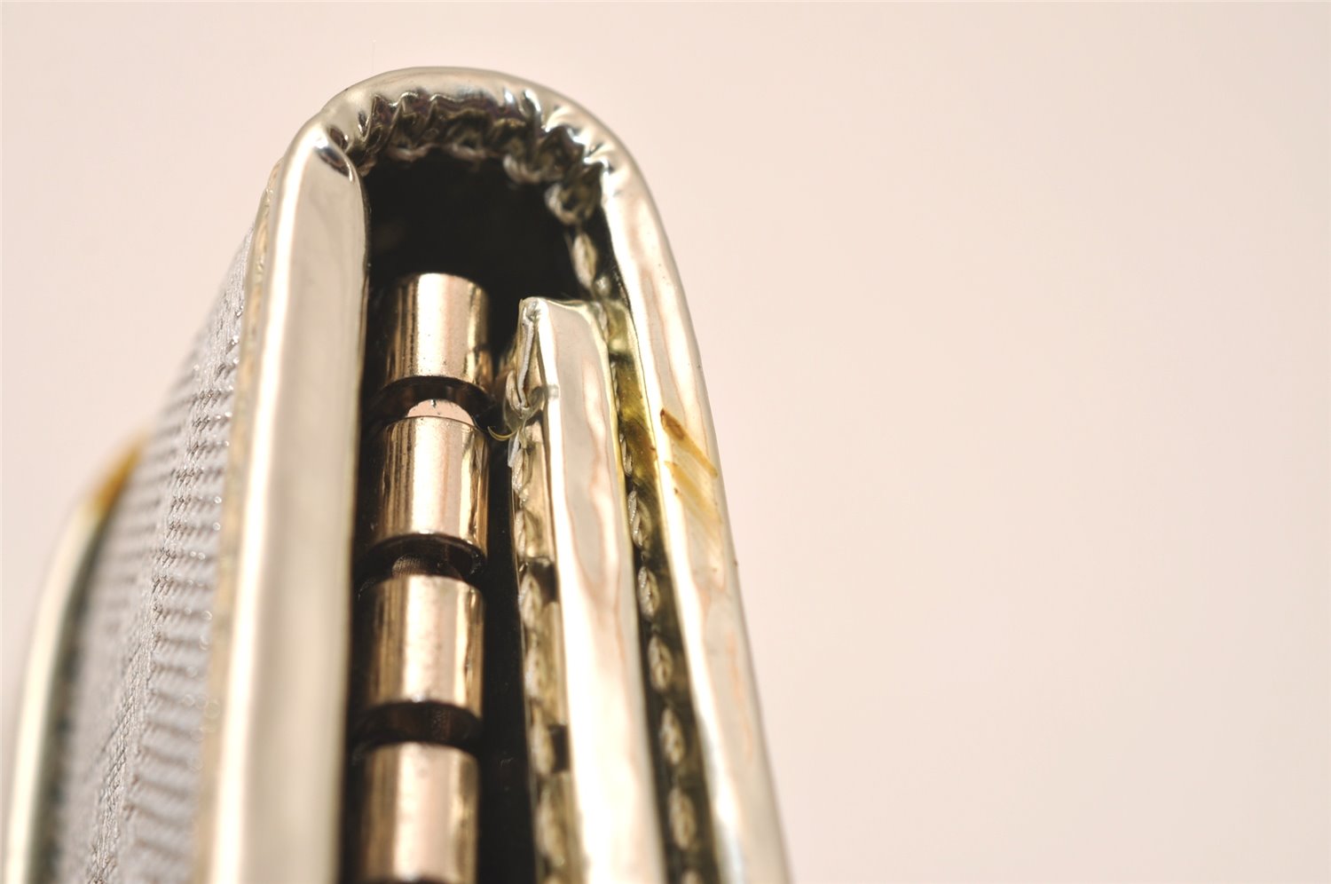 Authentic GUCCI Abbey 6 Hooks Key Case Holder GG Canvas Leather Silver 7821J