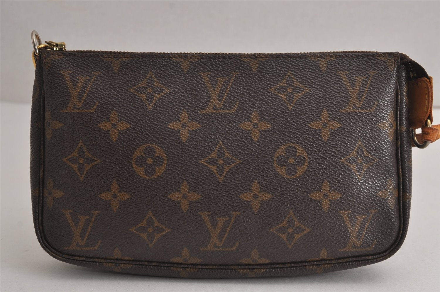 Authentic Louis Vuitton Monogram Pochette Accessoires Pouch M51980 LV 7822J