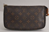 Authentic Louis Vuitton Monogram Pochette Accessoires Pouch M51980 LV 7822J