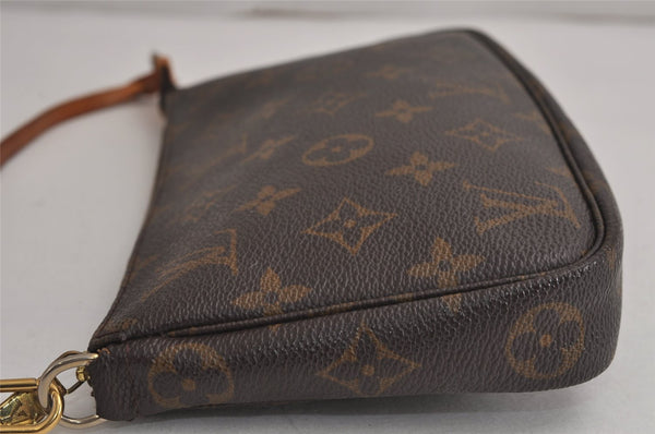 Authentic Louis Vuitton Monogram Pochette Accessoires Pouch M51980 LV 7822J