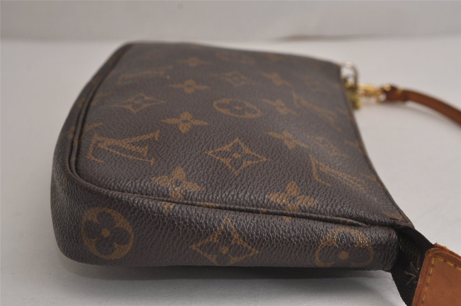 Authentic Louis Vuitton Monogram Pochette Accessoires Pouch M51980 LV 7822J