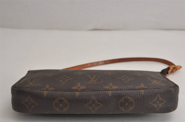 Authentic Louis Vuitton Monogram Pochette Accessoires Pouch M51980 LV 7822J