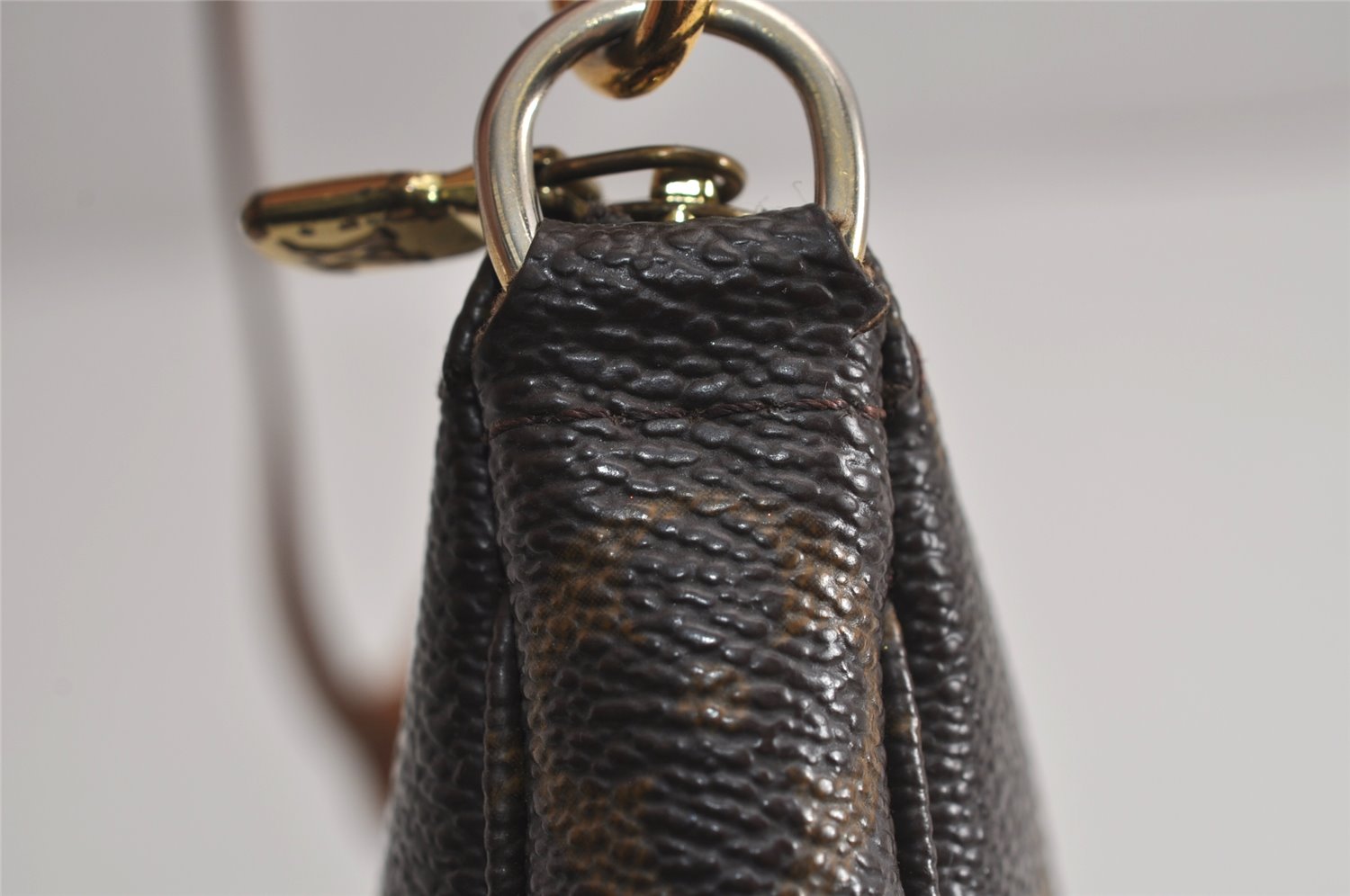 Authentic Louis Vuitton Monogram Pochette Accessoires Pouch M51980 LV 7822J