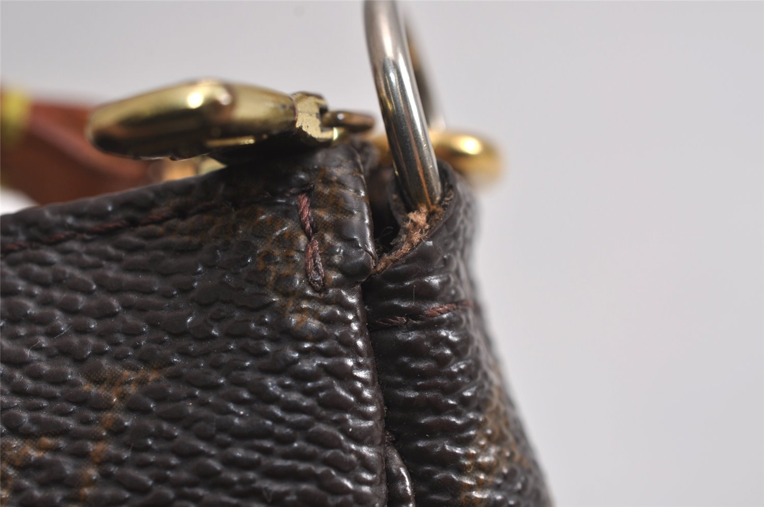 Authentic Louis Vuitton Monogram Pochette Accessoires Pouch M51980 LV 7822J