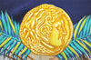 Authentic HERMES Carre 90 Scarf "GLOIRE d'ALEXANDRE" Silk Navy Box 7823J