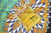 Authentic HERMES Carre 90 Scarf "GLOIRE d'ALEXANDRE" Silk Navy Box 7823J
