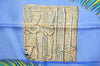 Authentic HERMES Carre 90 Scarf "GLOIRE d'ALEXANDRE" Silk Navy Box 7823J