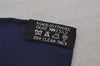 Authentic HERMES Carre 90 Scarf "GLOIRE d'ALEXANDRE" Silk Navy Box 7823J
