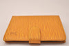 Authentic Louis Vuitton Epi Porte Billets Compact Wallet Yellow M63559 LV 7824J