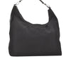 Authentic GUCCI Shoulder Hand Bag Purse Nylon Leather 0011955 Black 7826J