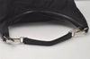 Authentic GUCCI Shoulder Hand Bag Purse Nylon Leather 0011955 Black 7826J