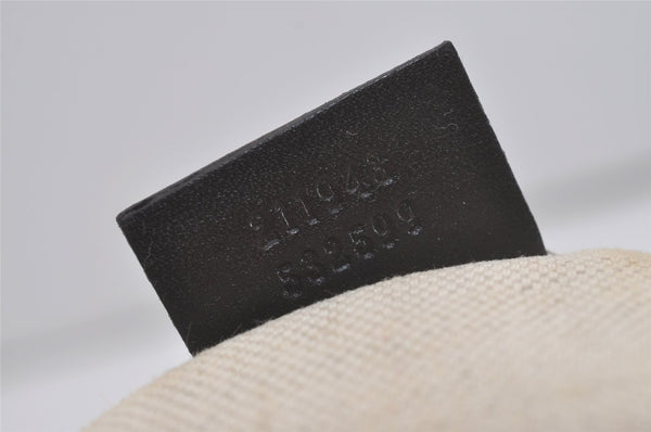 Authentic GUCCI Sukey Shoulder Tote Bag GG Canvas Leather 211943 Brown 7827I