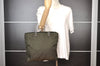 Authentic PRADA Vintage Nylon Tessuto Plastic Hand Bag Green 7828I