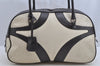 Authentic PRADA Vintage Leather Nappa Shoulder Hand Bag Purse White 7832I