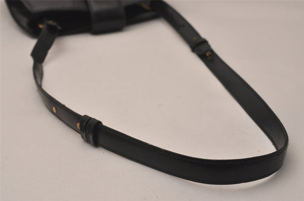 Authentic Louis Vuitton Epi Cluny Shoulder Bag Purse Black M52252 LV 7832J