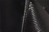 Authentic Louis Vuitton Epi Cluny Shoulder Bag Purse Black M52252 LV 7832J