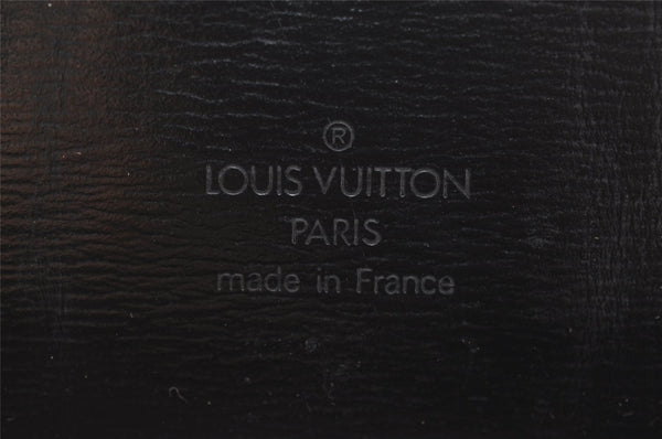 Authentic Louis Vuitton Epi Cluny Shoulder Bag Purse Black M52252 LV 7832J