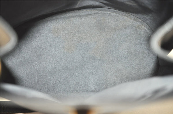 Authentic Louis Vuitton Epi Cluny Shoulder Bag Purse Black M52252 LV 7832J