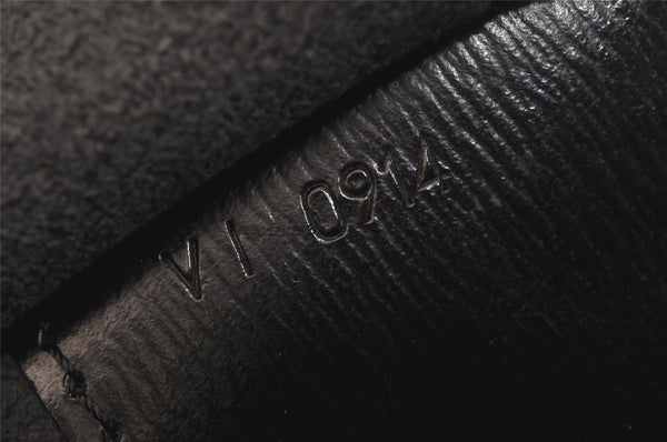 Authentic Louis Vuitton Epi Cluny Shoulder Bag Purse Black M52252 LV 7832J