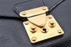 Authentic Louis Vuitton Epi Sac Biface 3Way Shoulder Hand Bag M52322 Black 7833I