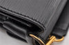 Authentic Louis Vuitton Epi Sac Biface 3Way Shoulder Hand Bag M52322 Black 7833I